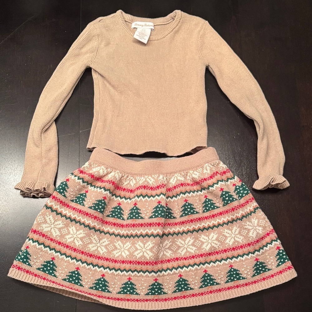 Tommy Bahama Tan and Multicolor Kids Matching Set